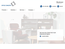 Tablet Screenshot of officeconceptsinc.net